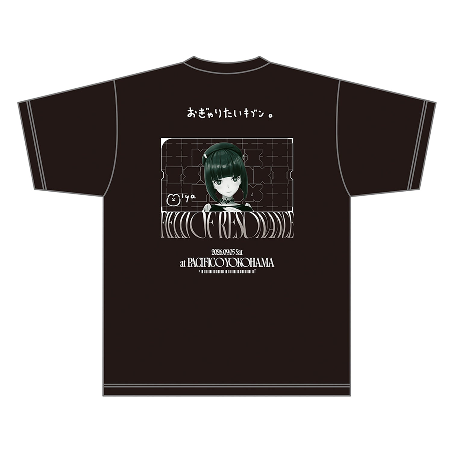 KAMITSUBAKI STUDIO】Tシャツ 硝子宮 ver.／KAMITSUBAKI FES '26 FIELD