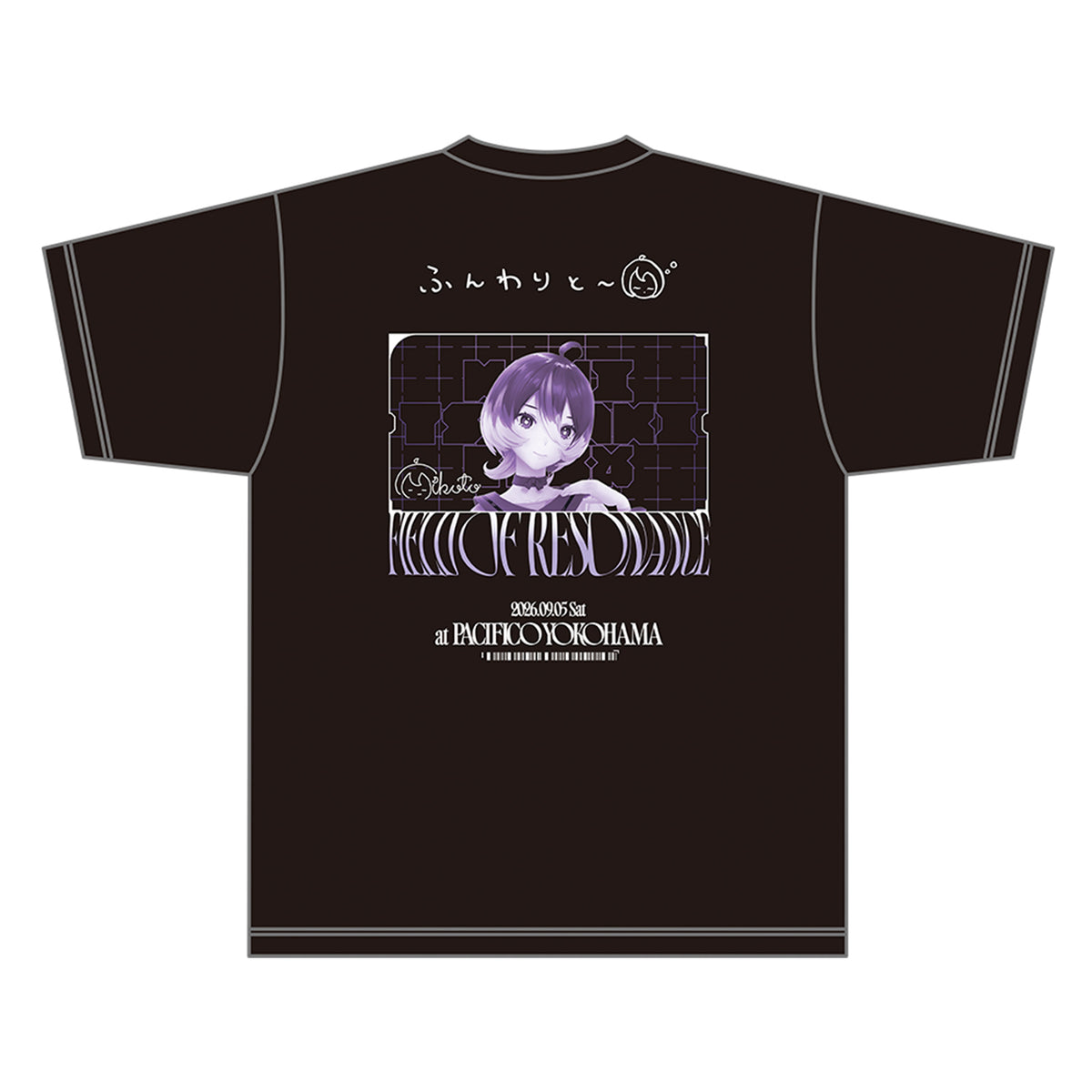 【KAMITSUBAKI STUDIO】Tシャツ 美古途 ver.／KAMITSUBAKI FES '26 FIELD OF RESONANCE OFFICIAL GOODS 第二弾