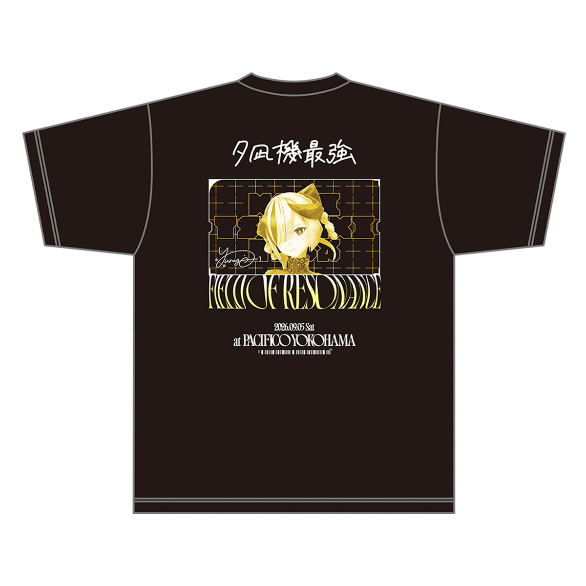【KAMITSUBAKI STUDIO】Tシャツ 夕凪機 ver.／KAMITSUBAKI FES '26 FIELD OF RESONANCE OFFICIAL GOODS 第二弾