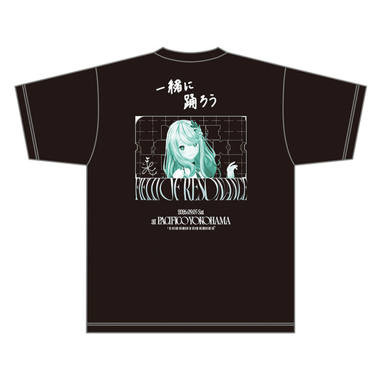 【KAMITSUBAKI STUDIO】Tシャツ 氷夏至 ver.／KAMITSUBAKI FES '26 FIELD OF RESONANCE OFFICIAL GOODS 第二弾