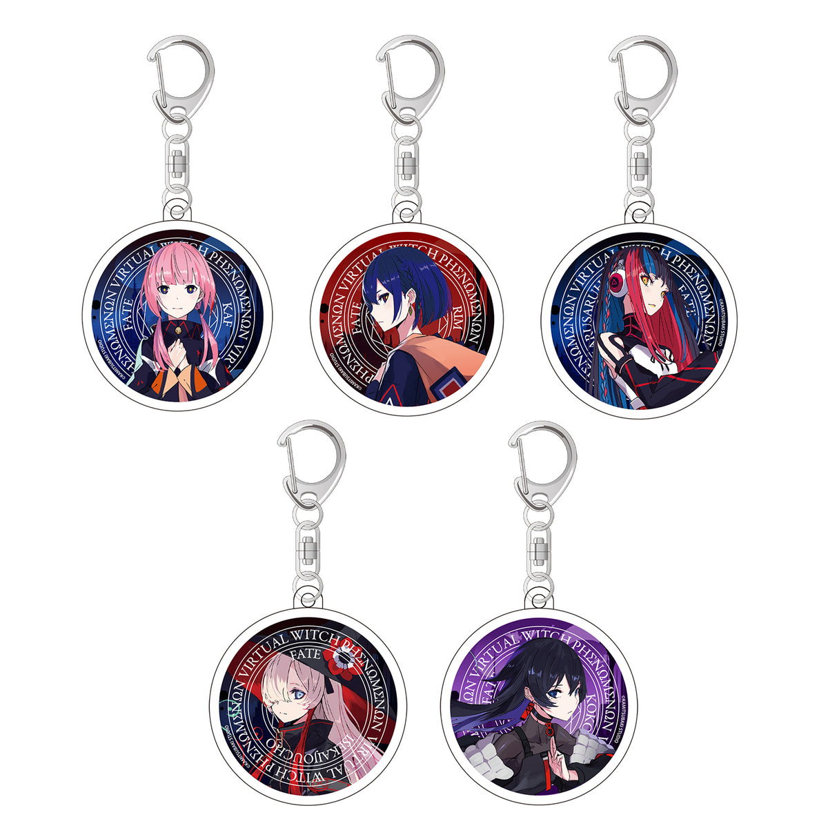 【V.W.P】アクリルキーホルダー（運命）／KAMITSUBAKI STUDIO スターターグッズ