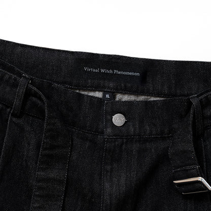 【V.W.P】V.W.P BLACK DENIM PANTS 春猿火 model／4th ONE-MAN LIVE「現象Ⅳ -反転運命-」OFFICIAL GOODS 第二弾