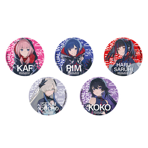 【V.W.P】ランダム缶バッジ New Year Illustration ver.（全5種）／4th ONE-MAN LIVE「現象Ⅳ -反転運命-」OFFICIAL GOODS 第二弾