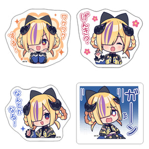 【少女革命計画】ダイカットステッカーセット B（4枚入り）／KAMITSUBAKI STUDIO スターターグッズ