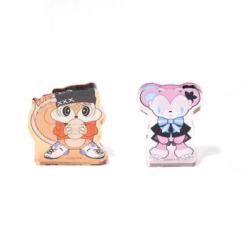 【明透・琶舞】リ透＆琶ア アクリルマスコットセット／virtual mini live「Cross Night LIVE」official goods