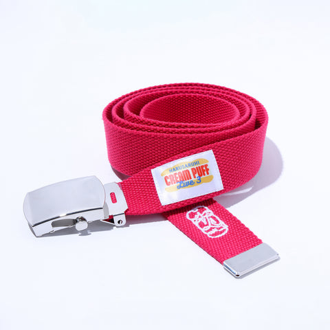 【春猿火】刺繍ロゴベルト／RED／STREAMING COVER LIVE「シュークリームライブ 3」