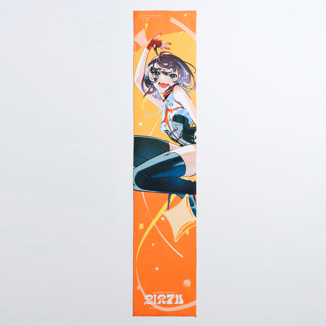 【明透】マフラータオル／2nd ONE-MAN LIVE「BIRTH」& 4周年記念イベント「さまーすくーる ASCHOOL!」official goods