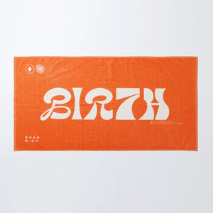 【明透】ロゴビッグバスタオル／2nd ONE-MAN LIVE「BIRTH」& 4周年記念イベント「さまーすくーる ASCHOOL!」official goods