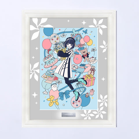 【硝子宮】生誕祭額装アート／硝子宮生誕祭2026 MEMORIAL GOODS