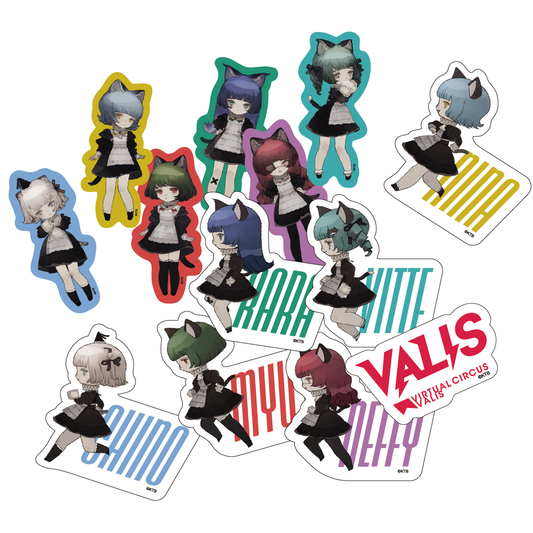 【VALIS】ランダムスマホデコステッカー（2枚入り） ／無限ミーティング vol.2 OFFICIAL GOODS