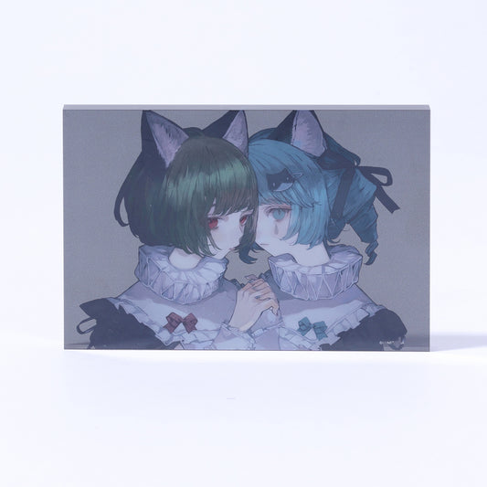 【VALIS】アクリルブロック（MYU & VITTE）／VALIS 3rd Anniv.