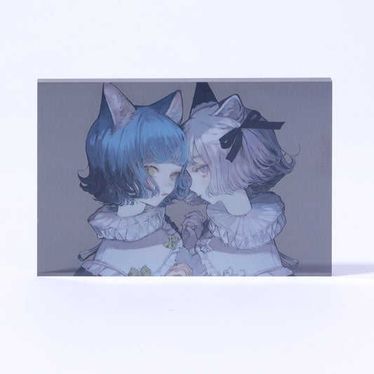 【VALIS】アクリルブロック（CHINO & NINA）／VALIS 3rd Anniv.