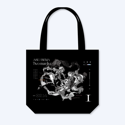 【明透・琶舞】リバーシブルトートバッグ／明透・琶舞 TWO-MAN LIVE「I」OFFICIAL GOODS & 明透 3rd Album「BELOVED」/ 琶舞 1st Album「LOVELESS」