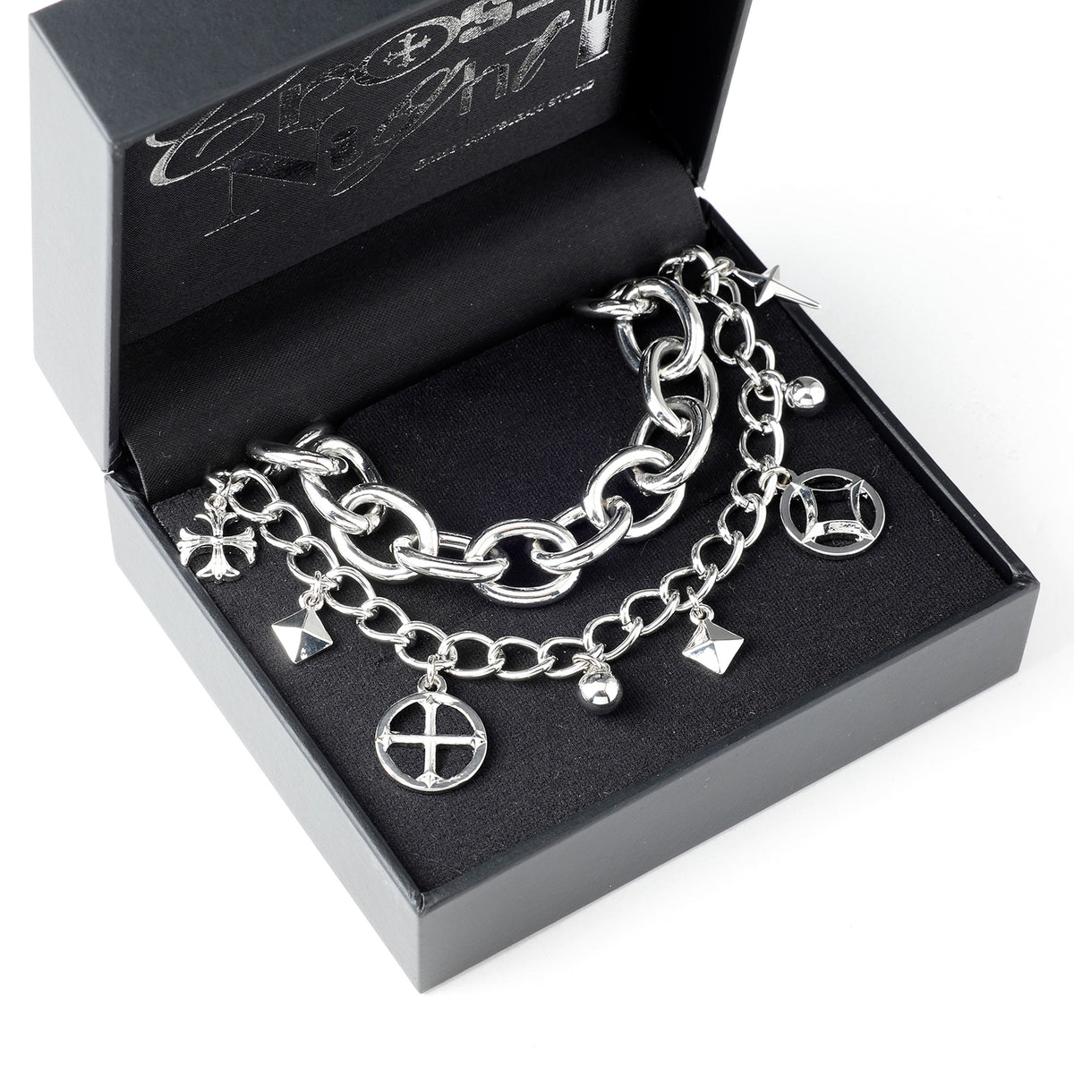 【明透・琶舞】Chain bracelet Cross Night LIVE ver.／virtual mini live「Cross Night LIVE」official goods
