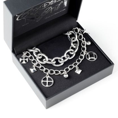 【明透・琶舞】Chain bracelet Cross Night LIVE ver.／virtual mini live「Cross Night LIVE」official goods