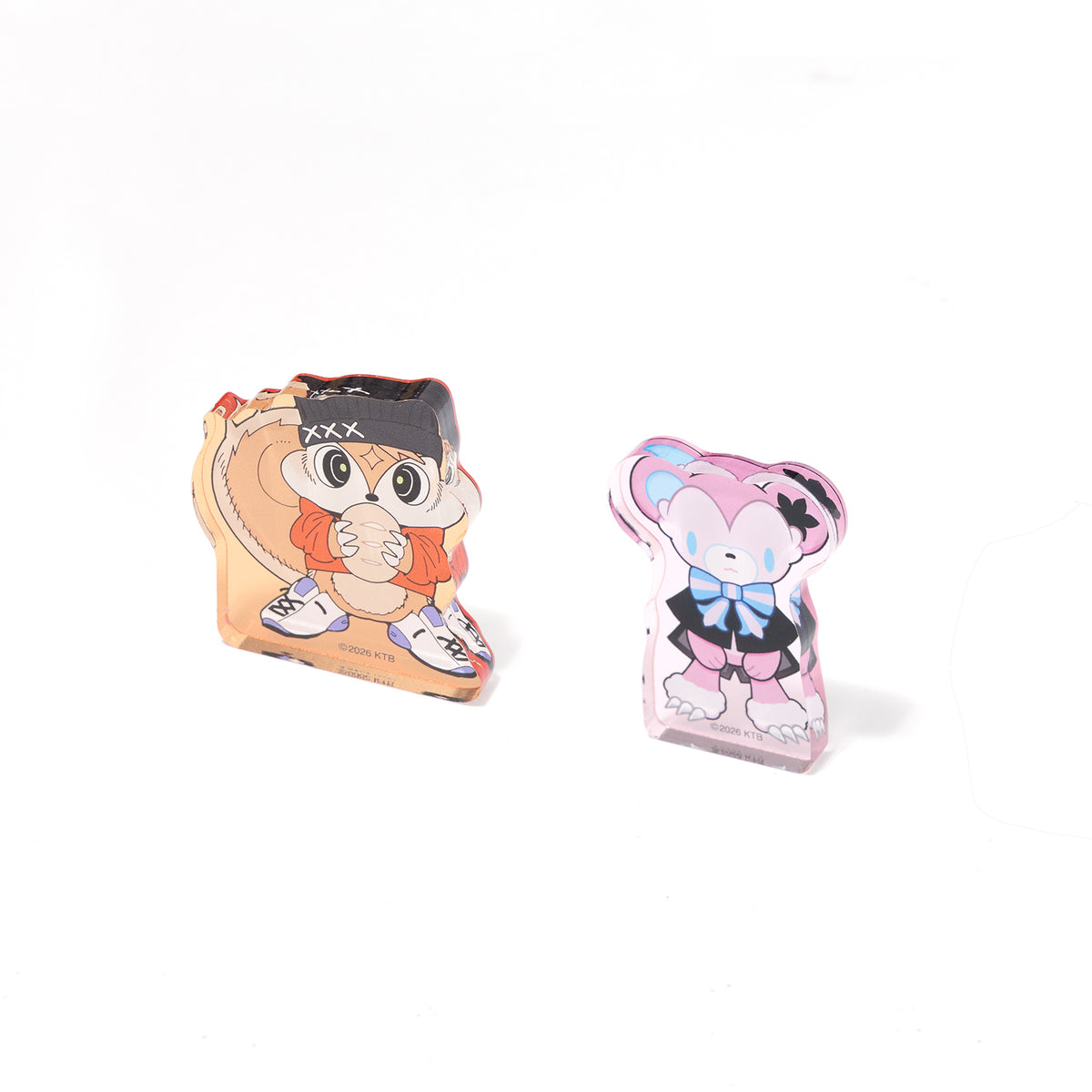 【明透・琶舞】リ透＆琶ア アクリルマスコットセット／virtual mini live「Cross Night LIVE」official goods