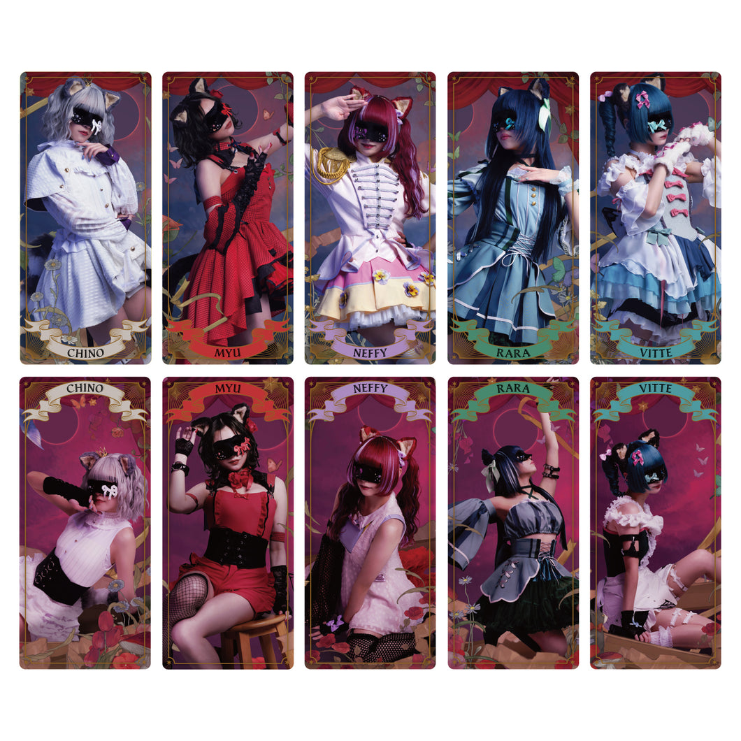 【VALIS】ビジュアルエピソードカード vol.2（全10種）／5th ALBUM「悠久オーケストラ」& 6th ONE-MAN LIVE「喝采カーテンコール」第二弾