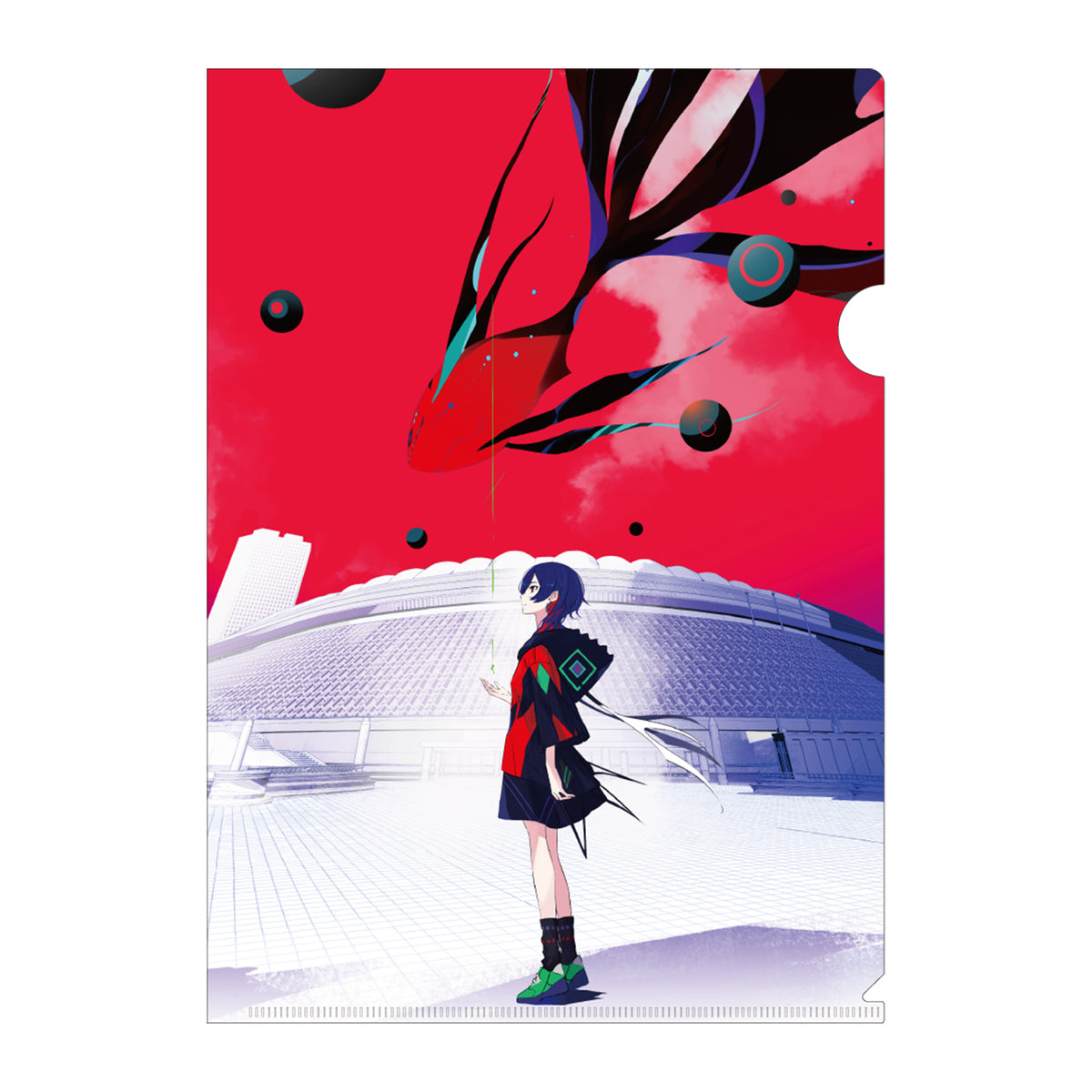 【理芽】「NEUROMANCE Ⅲ」キービジュアルクリアファイル／理芽展 -THE EXHIBITION-