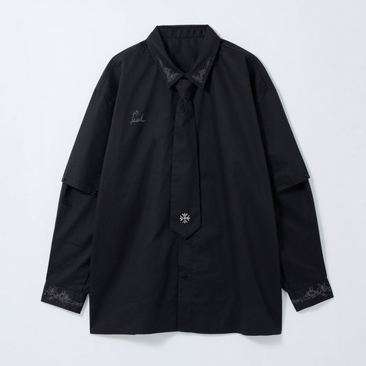 【琶舞】ネクタイ付き2wayシャツ／琶舞 1st Anniversary OFFICIAL GOODS