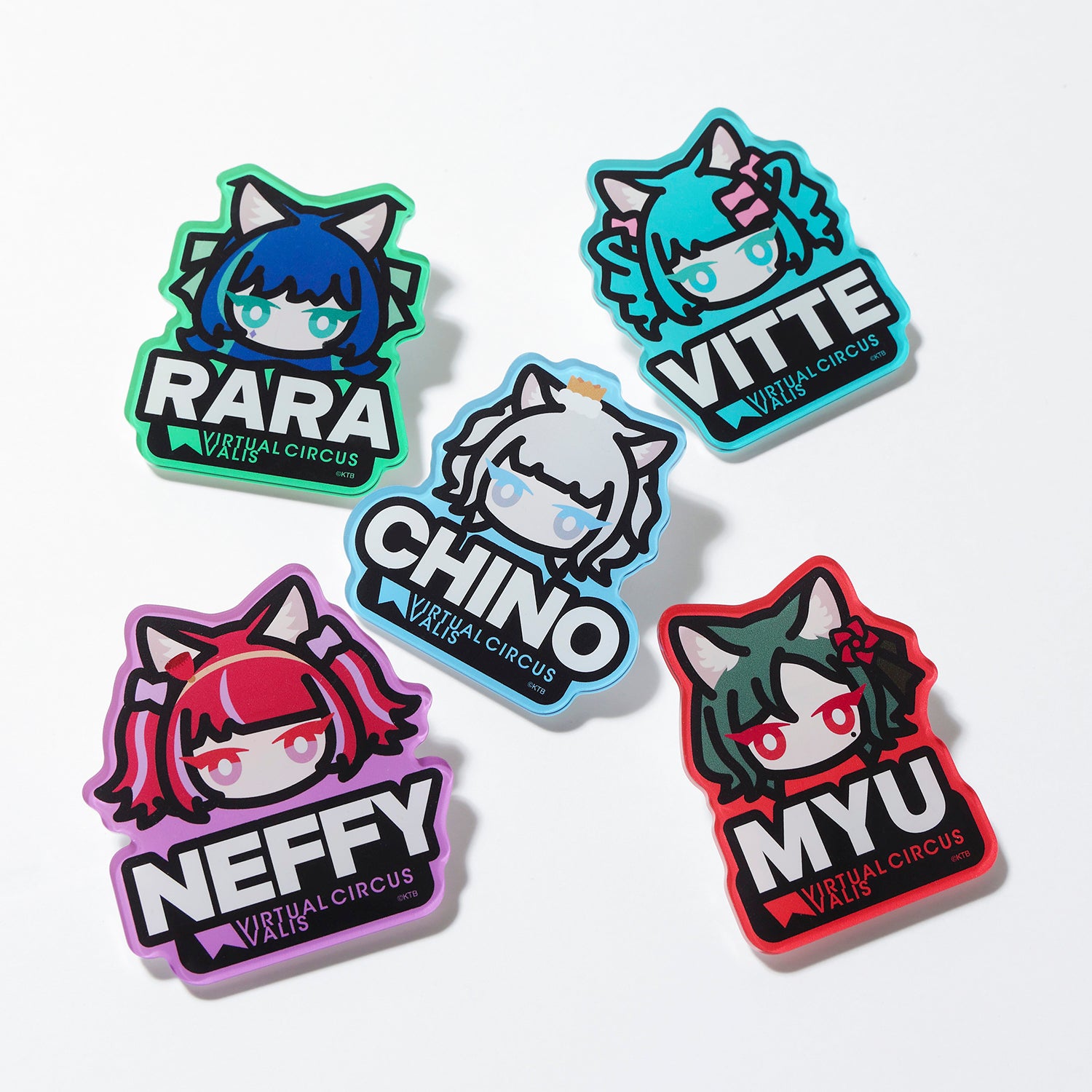 ウルキオラ　アクリルバッジ VALIS】ランダムおなまえアクリルバッジ（全5種）／5th ALBUM