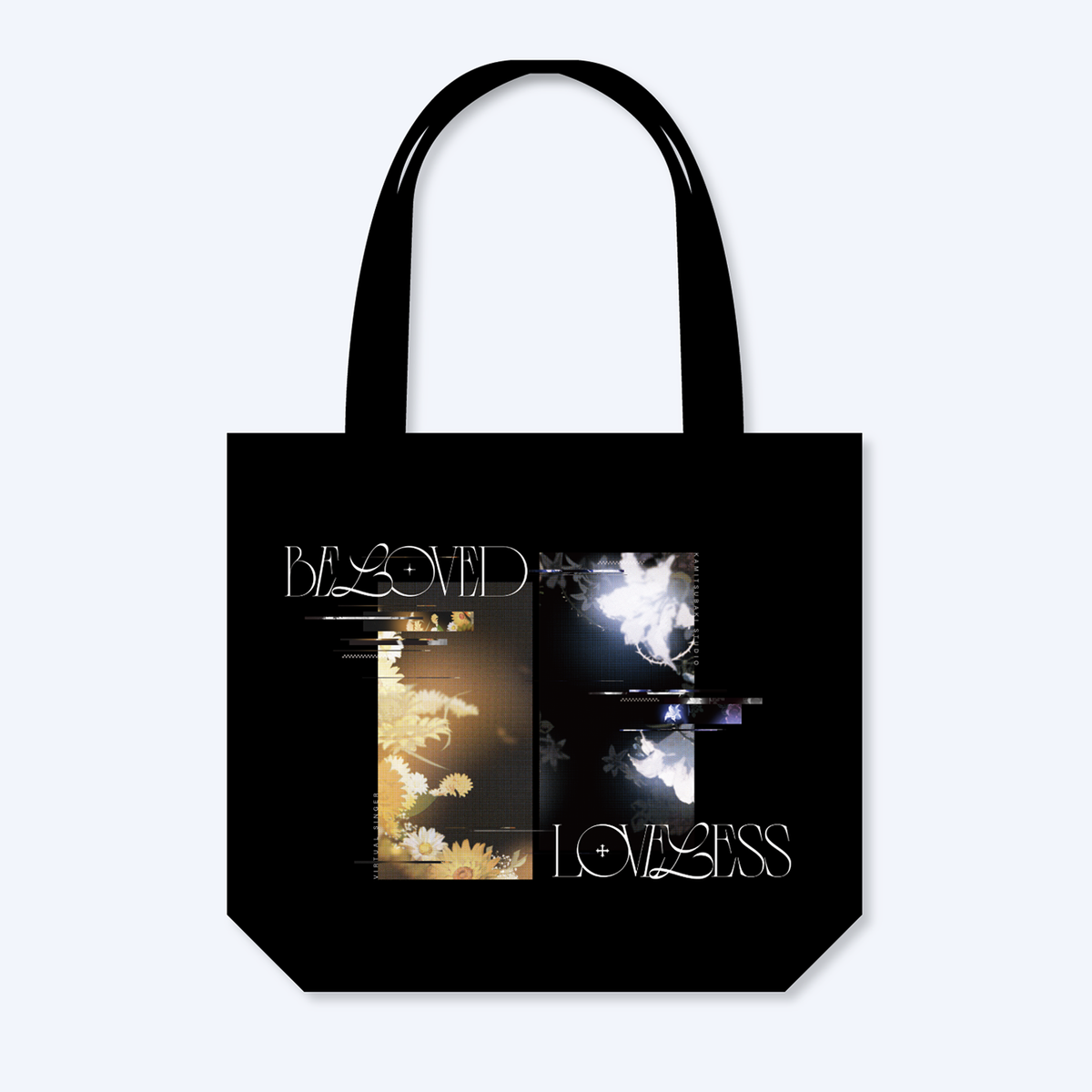 【明透・琶舞】リバーシブルトートバッグ／明透・琶舞 TWO-MAN LIVE「I」OFFICIAL GOODS & 明透 3rd Album「BELOVED」/ 琶舞 1st Album「LOVELESS」