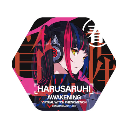 【V.W.P】ハニカム缶バッジ（覚醒）／KAMITSUBAKI STUDIO スターターグッズ