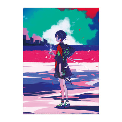 【理芽】「NEUROMANCE Ⅱ」キービジュアルクリアファイル／理芽展 -THE EXHIBITION-