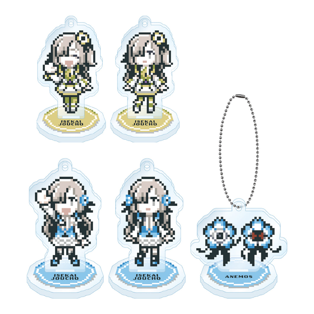 【ヰ世界情緒】pixel art ランダム2wayアクリルスタンド／「project canvas ～ヰ世界情緒育成計画～」OFFICIAL GOODS