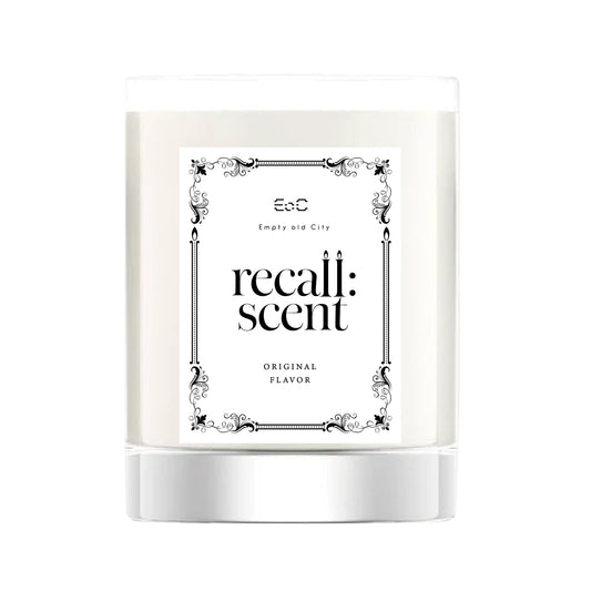 【Empty old City】「recall: scent」キャンドル produced by kahoca／EoC 5th Anniversary OFFICIAL GOODS