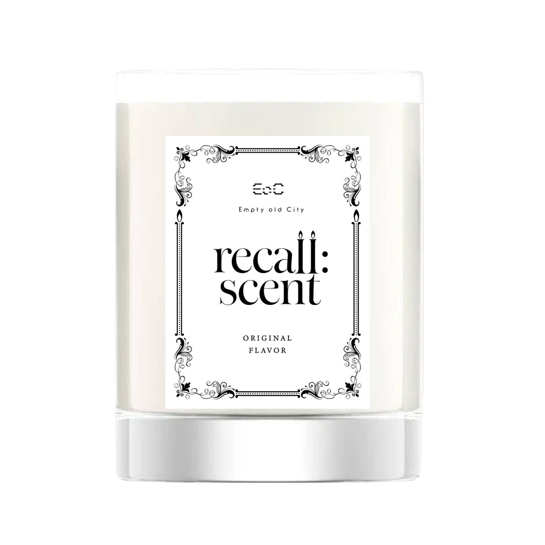 【Empty old City】「recall: scent」キャンドル produced by kahoca／EoC 5th Anniversary OFFICIAL GOODS