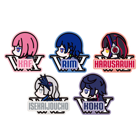【V.W.P】ランダムおなまえアクリルバッジ face icon side ver.（全5種）／4th ONE-MAN LIVE「現象Ⅳ -反転運命-」OFFICIAL GOODS 第二弾