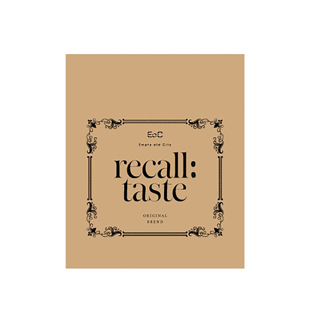 【Empty old City】「recall: taste」コーヒードリップパック produced by Neuron／EoC 5th Anniversary OFFICIAL GOODS