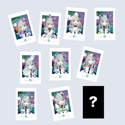 【氷夏至】ランダムインスタントフォト風カード／氷夏至生誕祭2026 MEMORIAL GOODS