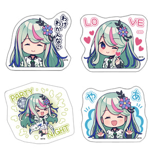 【少女革命計画】ダイカットステッカーセット B（4枚入り）／KAMITSUBAKI STUDIO スターターグッズ