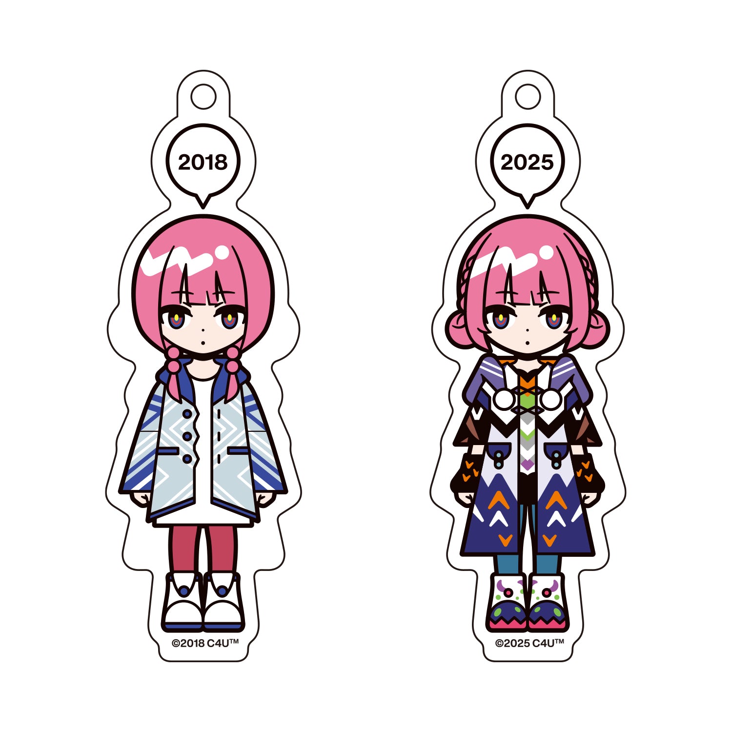 花譜】C4U レンチキュラーアクリルキーホルダー／花譜 7th Anniversary