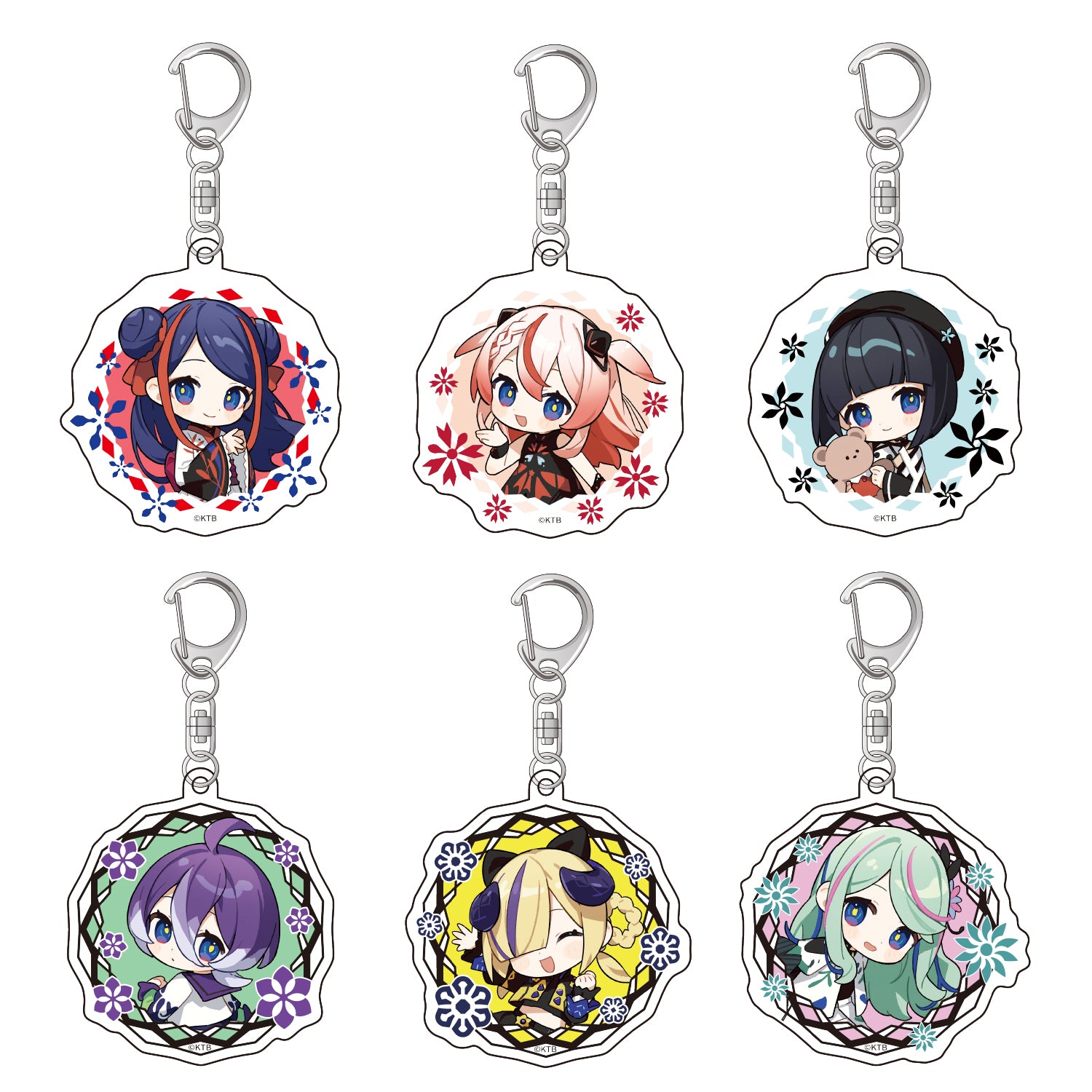ヌヴィレット ミニキャラアクリルキーホルダー 15個セット 少女革命計画】ミニキャラアクリルキーホルダー／KAMITSUBAKI STUDIO