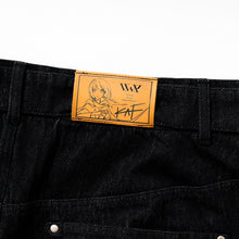 画像をギャラリービューアに読み込む, 【V.W.P】 V.W.P BLACK DENIM PANTS 花譜 model／4th ONE-MAN LIVE「現象Ⅳ -反転運命-」OFFICIAL GOODS

