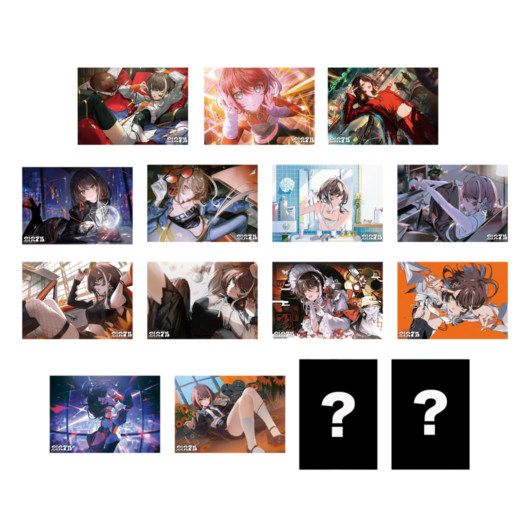 【明透】ランダムブロマイド（3枚入り）／2nd ONE-MAN LIVE「BIRTH」&4周年記念イベント「さまーすくーる ASCHOOL!」memorial goods