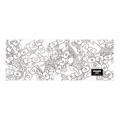 【P.U.O】アナログレコードジャケット風パッケージTシャツ（手拭い付）／2nd Remix ALBUM「DISCOTHEQUES 2」& OFFICIAL GOODS