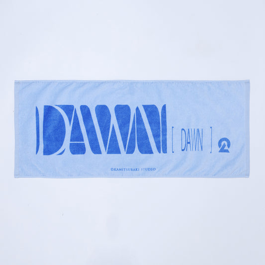 【DUSTCELL】「DAWN」フェイスタオル／BLUE GRAY／DUSTCELL LIVE 2023「DAWN」