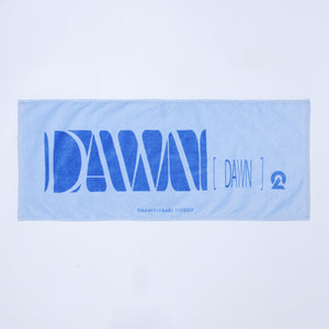 【DUSTCELL】「DAWN」フェイスタオル／BLUE GRAY／DUSTCELL LIVE 2023「DAWN」