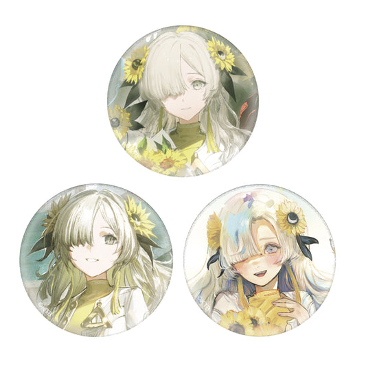 【ヰ世界情緒】缶バッジ 3個セット／Virtual mini live「Collection Bouquet」& 5th Anniversary & 3rd ONE-MAN LIVE「Anima Ⅲ」Blu-ray