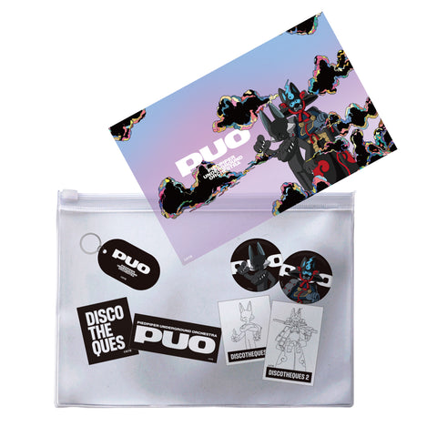 【P.U.O】グッズミックスパック／2nd Remix ALBUM「DISCOTHEQUES 2」& OFFICIAL GOODS