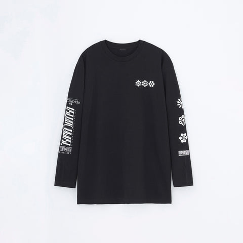 【少女革命計画】ロングTシャツ（罪十罰 ver.）／罪十罰 Virtual mini Live「Petalstride -青嵐-」OFFICIAL GOODS