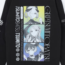 画像をギャラリービューアに読み込む, 【少女革命計画】ロングTシャツ（罪十罰 ver.）／罪十罰 Virtual mini Live「Petalstride -青嵐-」OFFICIAL GOODS
