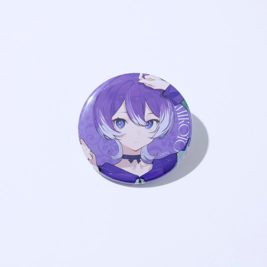 【少女革命計画】缶バッジ 美古途／罪十罰 Virtual mini Live「Petalstride -青嵐-」OFFICIAL GOODS