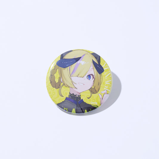 【少女革命計画】缶バッジ 夕凪機／罪十罰 Virtual mini Live「Petalstride -青嵐-」OFFICIAL GOODS