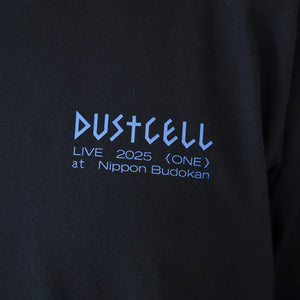 【DUSTCELL】「ONE」グラフィックロングスリーブTシャツ dustcat／BLACK／DUSTCELL LIVE「ONE」at 日本武道館