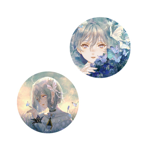 【CIEL】缶バッジセット／2nd EP「再晴」＆ OFFICIAL GOODS