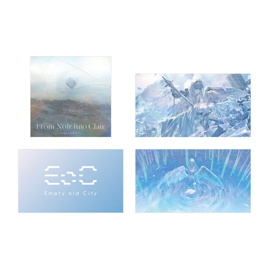 【Empty old City】ステッカーセット／EoC 5th Anniversary OFFICIAL GOODS